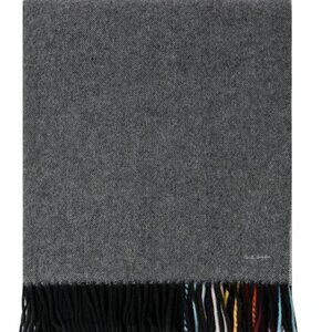 Paul Smith Artist Stripe Blanket Scarf | Grey | Wool/Cashmere
